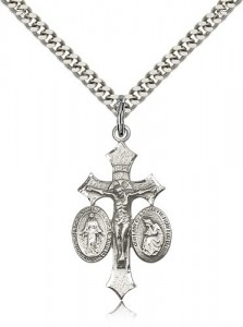 Jesus, Mary, Our Lady of La Salette Medal [BM0398]