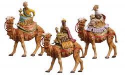 Kings on Camels Figures for 5 inch Nativity Set [RM0145]