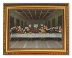 Last Supper by DaVinci 12x16 Framed Print Artboard [HFA5131]