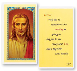 Lord Help Me To Remember Laminated Prayer Card [HPR776]