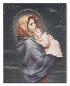 Madonna of the Street 8x10 Stretched Canvas Print [HFA4747]
