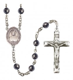 Men's Blessed Emilie Tavernier Gamelin Silver Plated Rosary [RBENM8437]