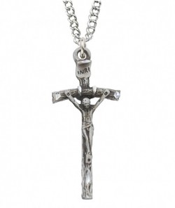 Men's Classic Papal Cross Necklace [MV2027]