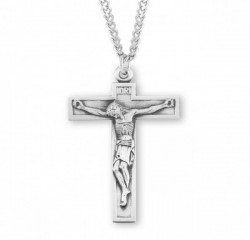 Men's Latin Crucifix Necklace [HMM3331]