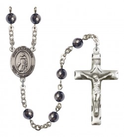 Men's San Peregrino Silver Plated Rosary [RBENM8088SP]