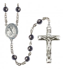 Men's St. Mary Magdalene of Canossa Silver Plated Rosary [RBENM8429]
