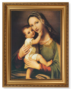 Miraculous Image of the Succoring Mary 12x16 Framed Print Artboard [HFA5118]