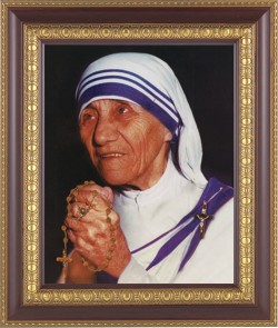 Mother Teresa 8x10 Framed Print Under Glass [HFP575]