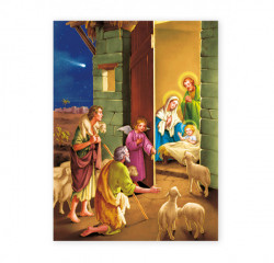 Nativity Large Poster - 19“W x 27“H [HFA806]