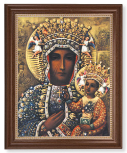Our Lady of Czestochowa 11x14 Framed Print Artboard [HFA5014]