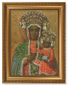 Our Lady of Czestochowa 12x16 Framed Print Artboard [HFA5113]