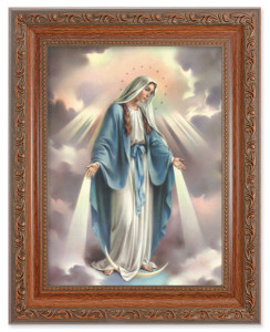 Our Lady of Grace 6x8 Print Under Glass [HFA5365]