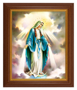 Our Lady of Grace 8x10 Textured Artboard Dark Walnut Frame [HFA5470]