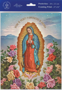 Our Lady of Guadalupe Print - Sold in 3 per pack [HFA1150]