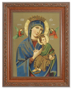 Our Lady of Perpetual Help 6x8 Print Under Glass [HFA5371]