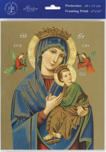 Our Lady of Perpetual Help Print - Sold in 3 per pack [HFA1156]