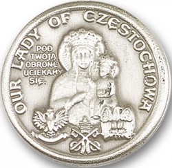 Our Lady of Czestochowa Visor Clip [AUBVC045]