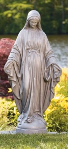 Our Lady of Grace Garden Statue 37 Inches [MSA3021]