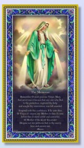 Our Lady of Grace Italian Prayer Plaque [HPP005]