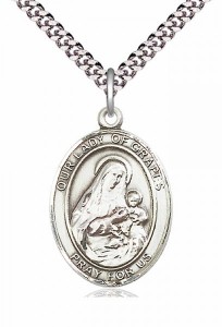 Our Lady of Grace of Grapes Medal [EN6475]