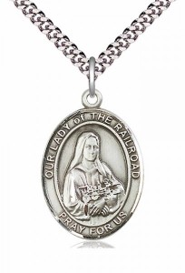 Our Lady of Grace of The Railroad Patron Saint Medal [EN6376]