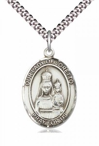 Our Lady of Loretto Patron Saint Medal [EN6193]