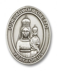 Our Lady of Loretto Visor Clip [AUBVC083]