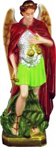 Plastic Saint Michael Statue - 24 inch [SAP2470]