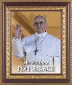 Pope Francis 8x10 Framed Print Under Glass [HFP574G]