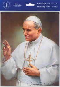 Pope John Paul II Print - Sold in 3 per pack [HFA1176]