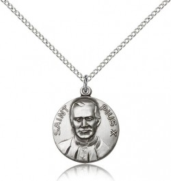 Women's Saint Pius X Medal [BM0573]