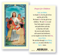 Prayer For Children Laminated Prayer Card [HPR793]