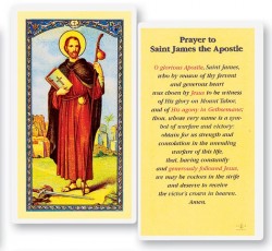 Prayer To St. James Laminated Prayer Cards 25 Pack [HPR456]