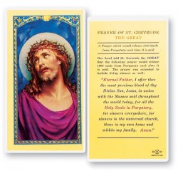Prayer of St. Gertrude The Great Laminated Prayer Cards 25 Pack [HPR114]
