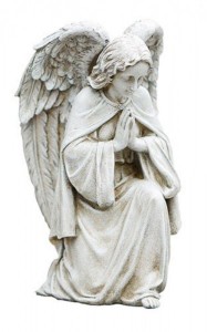 Praying Angel Garden Statue 12“ High [CBSD017]