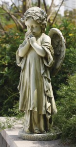 Praying Garden Angel Statue - 26“H [RM0301]