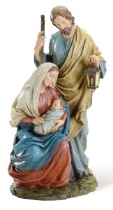 Renaissance Collection Holy Family Statue - 15.5 inch [SAR1007]