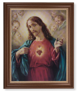 Sacred Heart of Jesus 11x14 Framed Print Artboard [HFA5031]