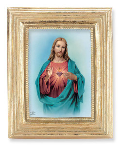 Sacred Heart of Jesus 2.5x3.5 Print Under Glass [HFA5265]