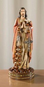 Sacred Heart Rosary Holder 8.5“ High [CBST081]