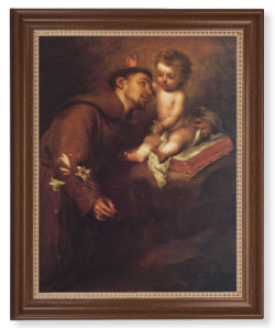 Saint Anthony of Padua 11x14 Framed Print Artboard [HFA5060]
