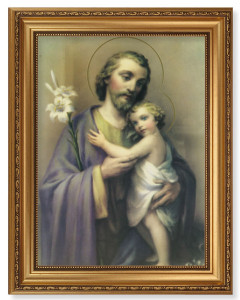Saint Joseph 12x16 Framed Print Artboard [HFA5112]