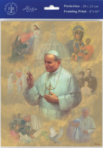 Saint Pope John Paul II Print - Sold in 3 Per Pack [HFA4808]