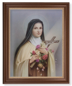 Saint Therese the Little Flower 11x14 Framed Print Artboard [HFA5022]