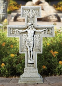 San Damiano Garden Crucifix 23.5“ High [CBSD004]
