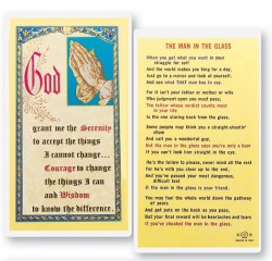 Man In the Glass Laminated Prayer Cards 25 Pack [HPR863]
