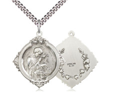 St Aloysius Sterling Silver Medal [BL41108]