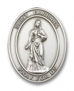 St. Barbara Visor Clip [AUBVC067]