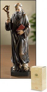St. Benedict Statue - 8“H [MTC003]
