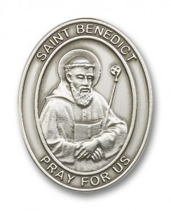 St. Benedict Visor Clip [AUBVC068]